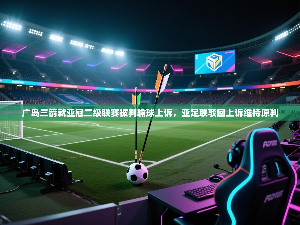 广岛三箭就亚冠二级联赛被判输球上诉,亚足联驳回上诉维持原判 第1张
